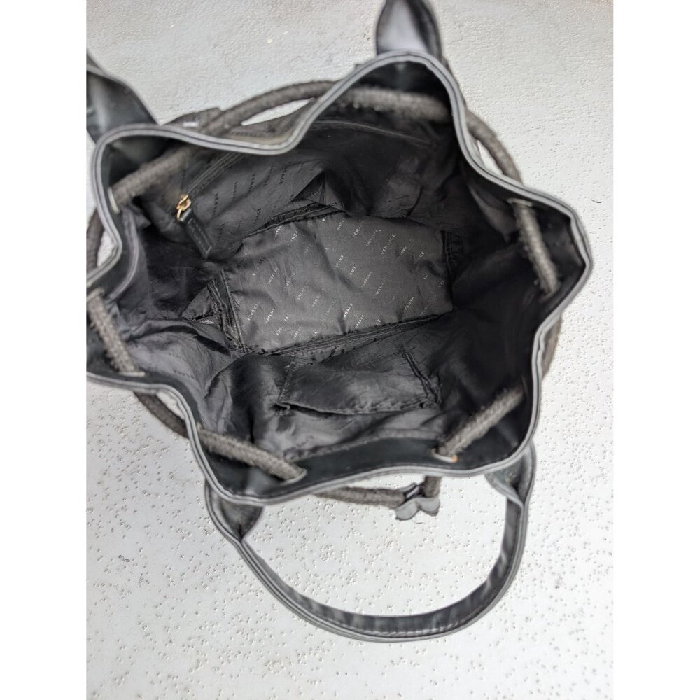 Versace Parfums Backpack Bag mini Black Drawstring - Picture 11 of 11